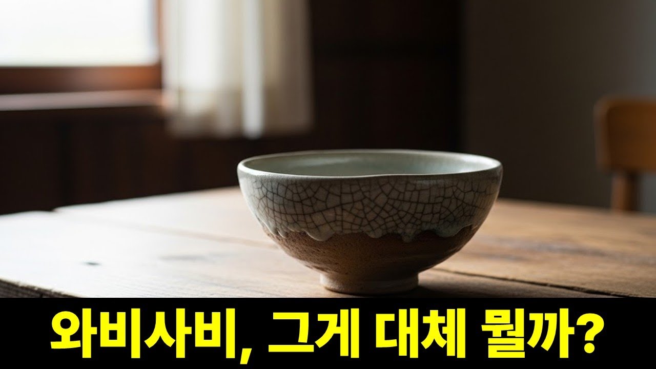 불완전해서 더 아름다운 것들, 와비사비(侘寂) 이야기 | 낡고 부족한 것에서 찾는 삶의 위로