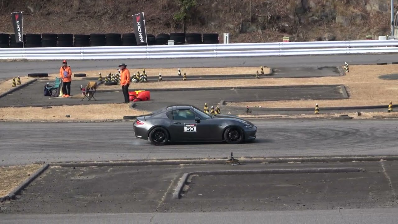 【ジムカーナ】2026 東海第1戦 ROADSTER-RF NDERE PN4 50 TRY2