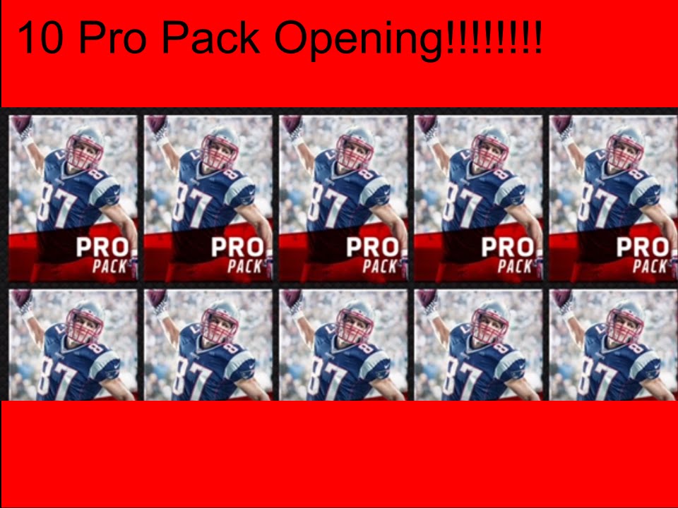 10 PRO PACK OPENING!