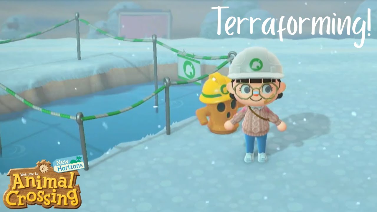 Cozy Terraforming in ACNH