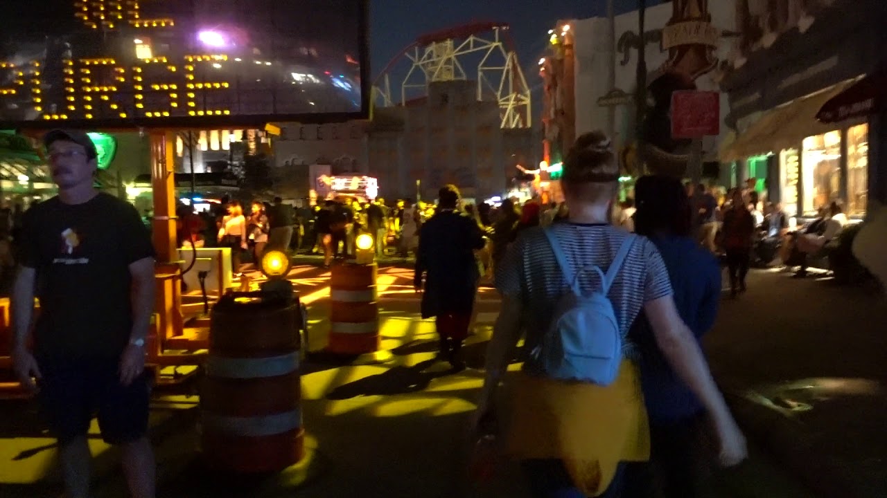 Purge Scare Zone Horror Nights 2017