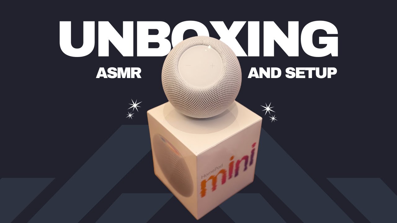 HomePod Mini Unboxing + Setup (2025)