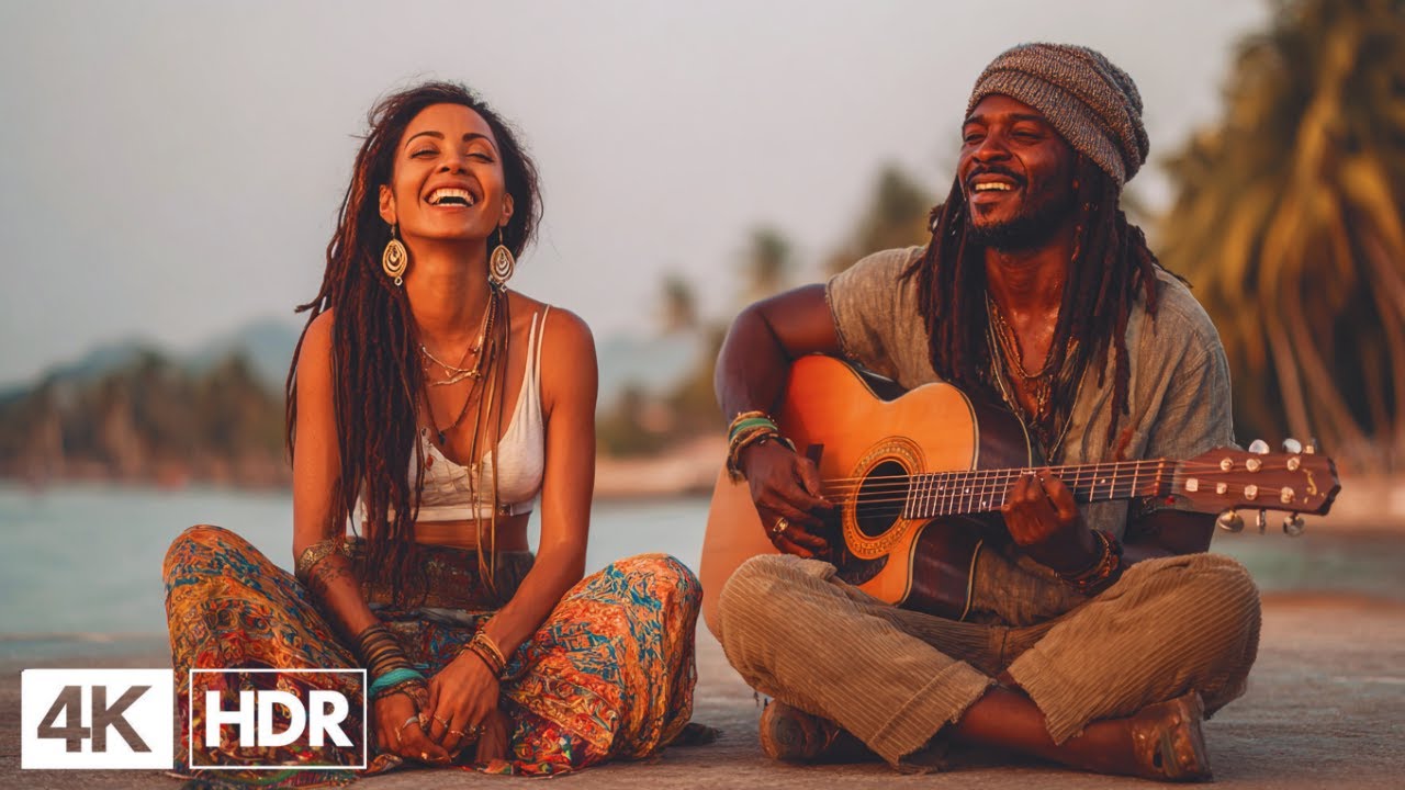 🌞 Tropical Reggae Chill Mix 😌 Soft Island Grooves for Calm Days