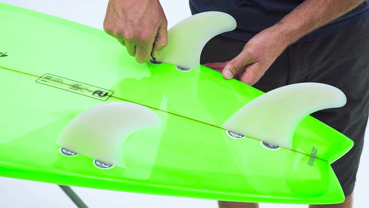 How insert FCS fins