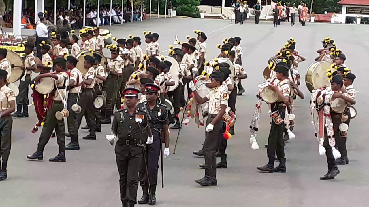 Passing out Rantambe cadet band display 2019