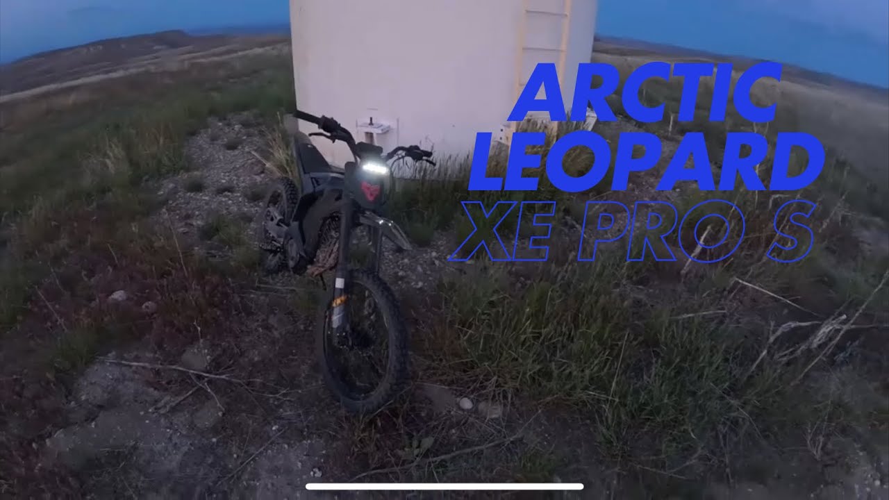 Arctic Leopard XE pro S Testing And Trail Ride! Night Ride Back!