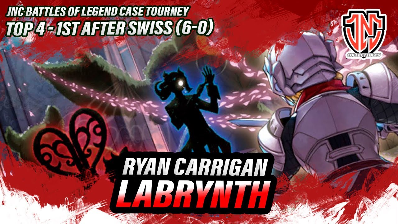 JNC Case Tournament Top 4 (6-0) Labrynth Deck Profile! Ft. Ryan Carrigan