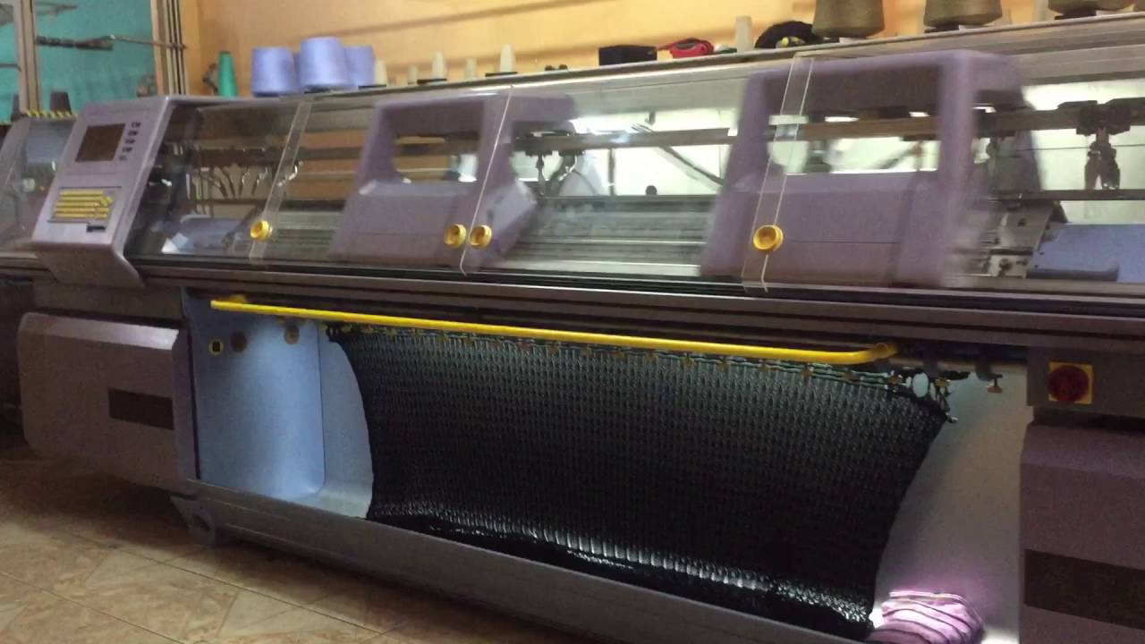 Maquina textil rectilínea electrónica, Stoll CMS 422 y 411 GG 10 y 12