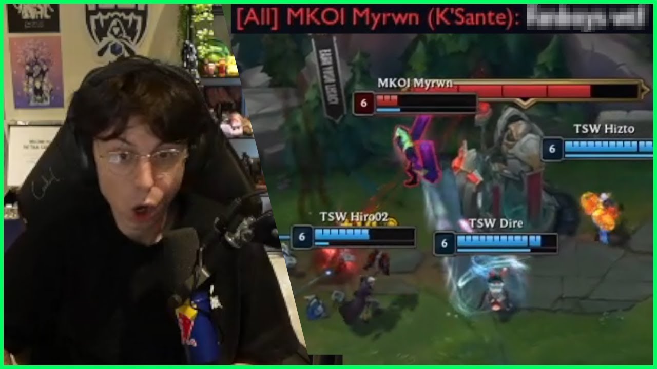 Myrwn All-Chats At Worlds After Being 3-Man Dove By TSW