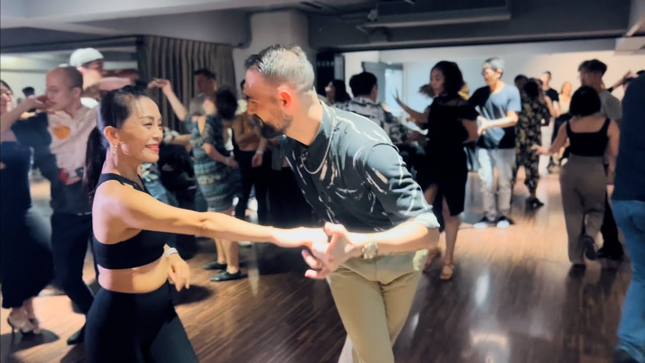 Diego & Mei  | TSC Pre-Party Salsa Social  2024.11.21 @  Big Apple Swing Studio