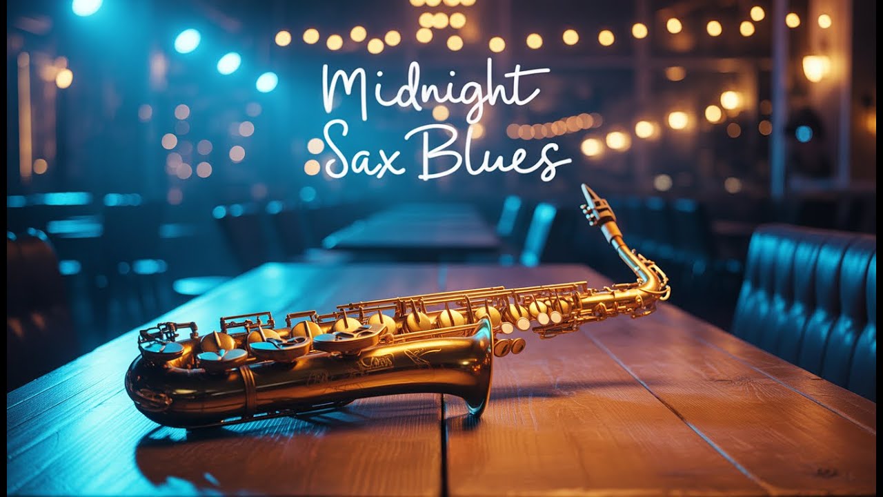 Midnight saxophone & Guitar Blues for Relaxation | No Vocals | Vol. 33