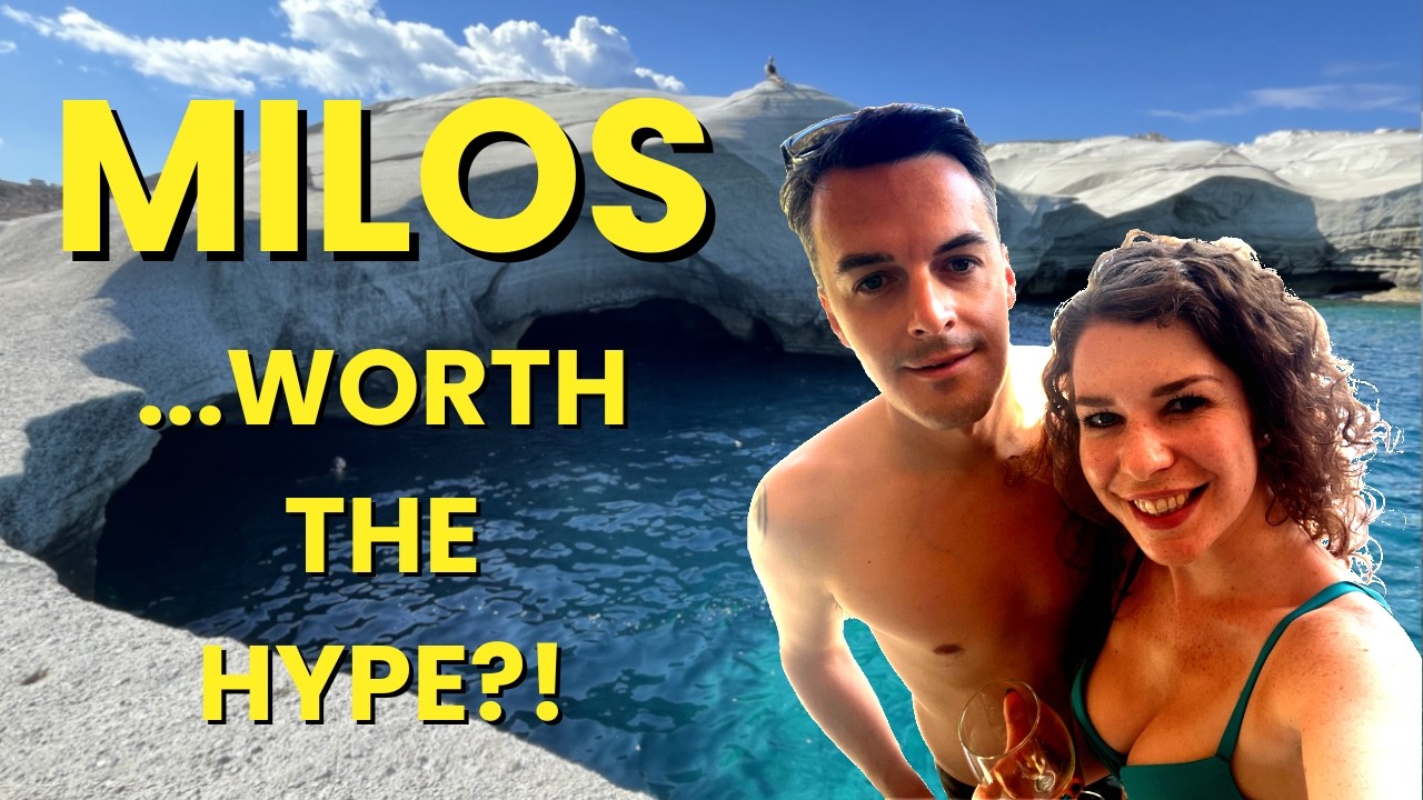 MILOS - OUR GREEK ISLAND HONEYMOON - PART THREE