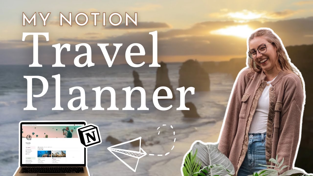 Планировщик путешествий My Essential Notion ✈️ цифровой путевой журнал + планирование поездки