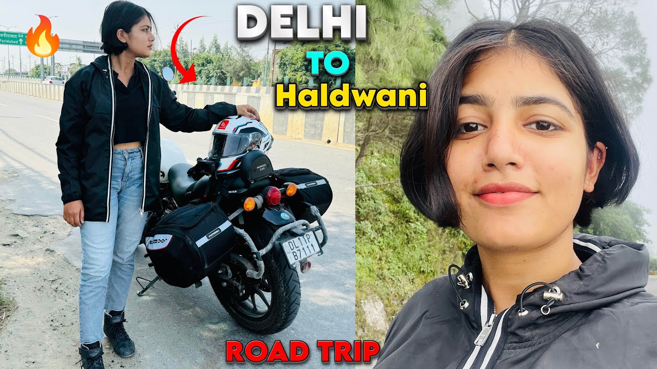 First Road Trip on Hunter💕 | Delhi to Haldwani 🔥| UK Ep1