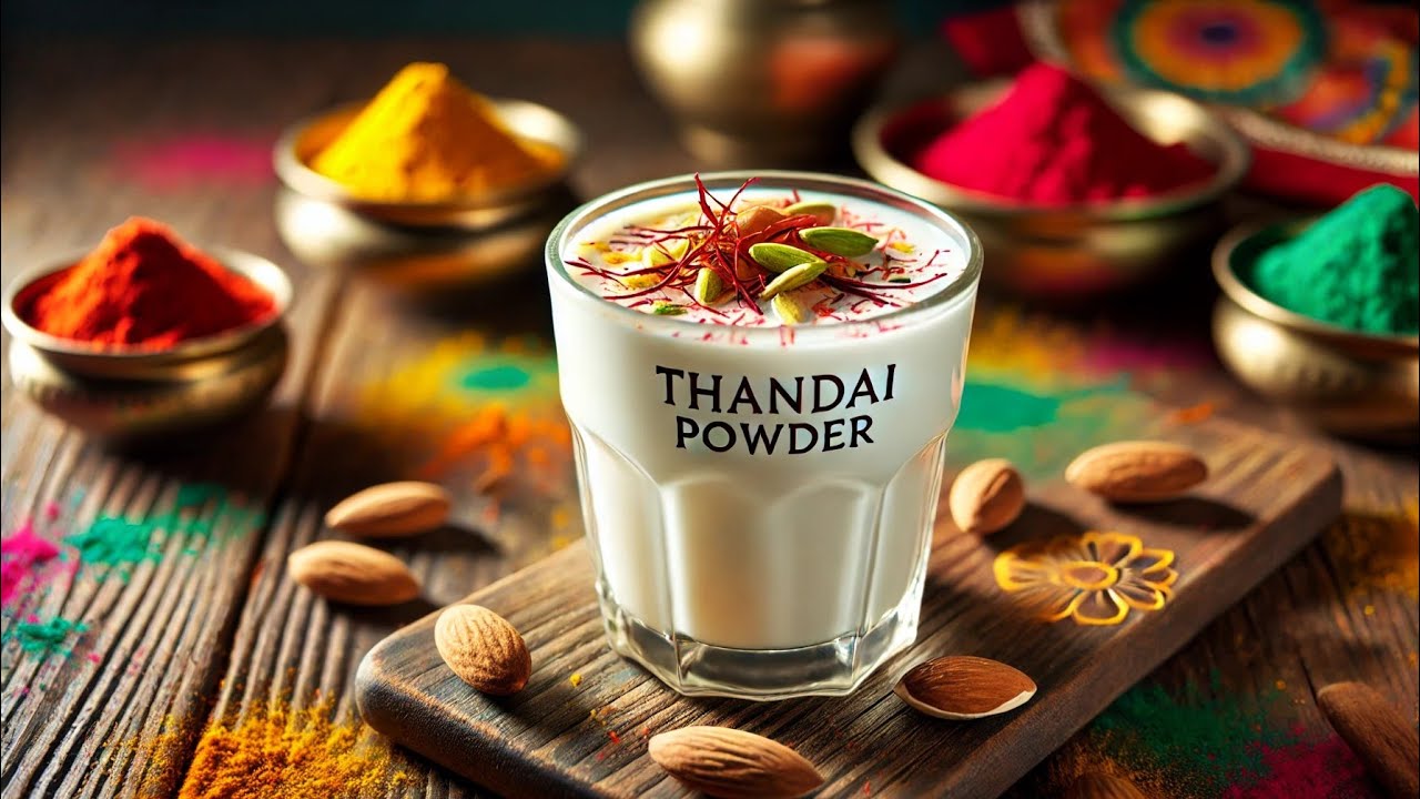 🌿 Homemade Thandai Powder Recipe | Instant Thandai Masala 🌿