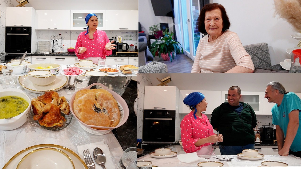 IFTAR ❤️ Došli nam gosti mama pravi pitu, a ja spremam ostatak iftara