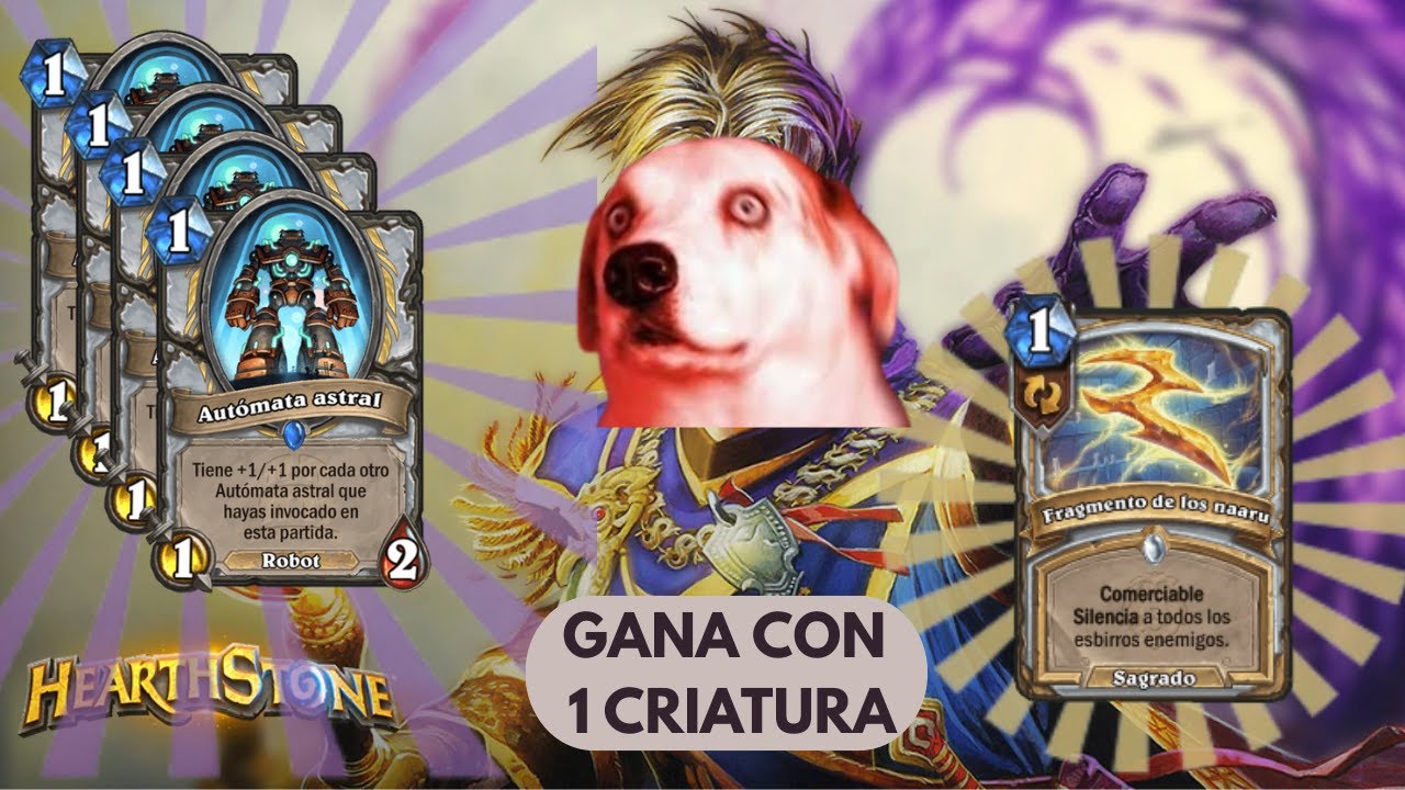|HEARTHSTONE EN ESPAÑOL| Sacerdote Robots, 1 criatura se hace toda la chamba