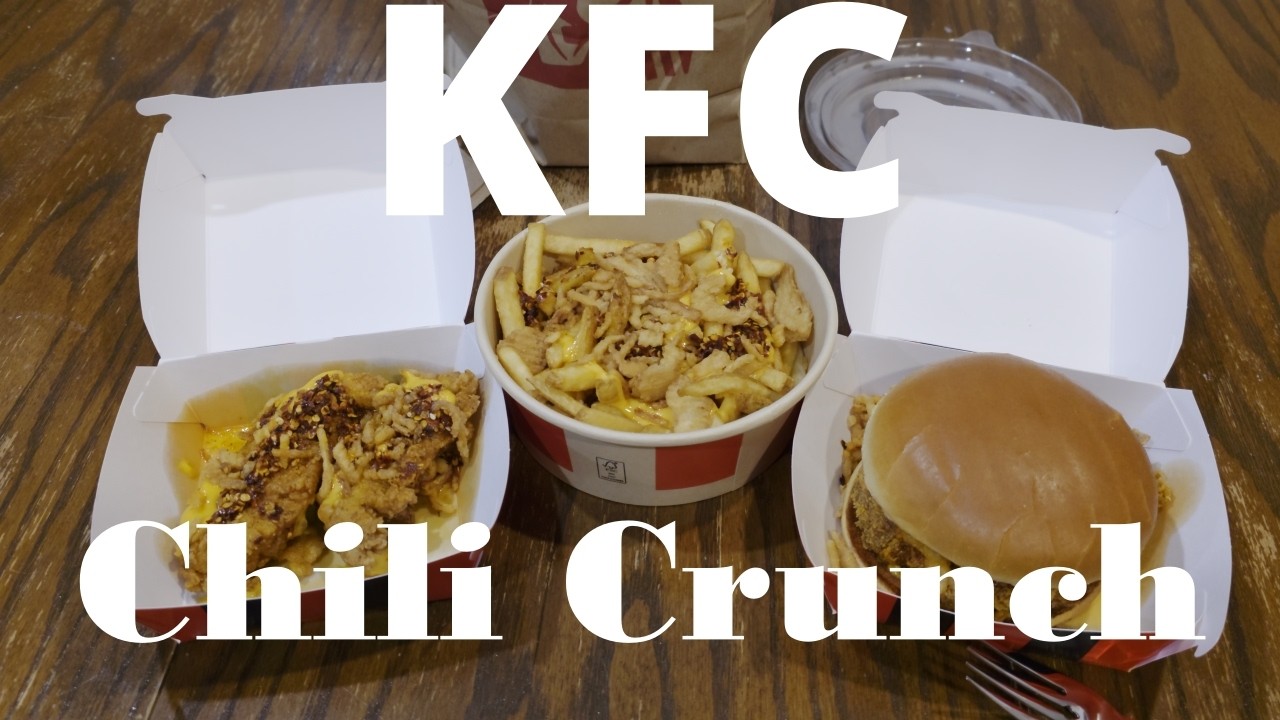 Chili Crunch Menu at KFC