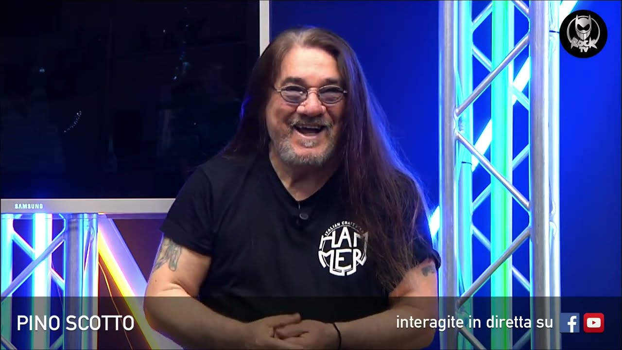 PINO SCOTTO 🔥 LIVE SU ROCK TV 🤘🏻📲 24 APRILE 2023