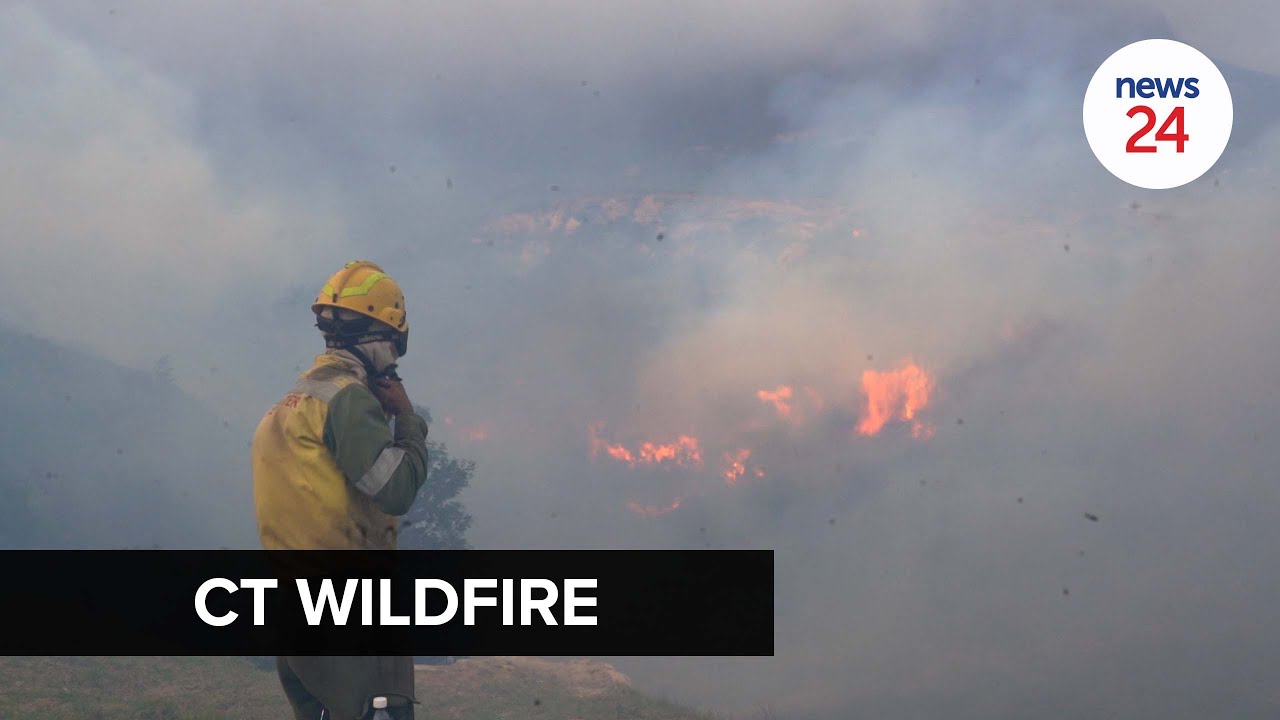 WATCH | On the front lines of Cape Town's raging wildfire: blaze leaves devastating aftermath