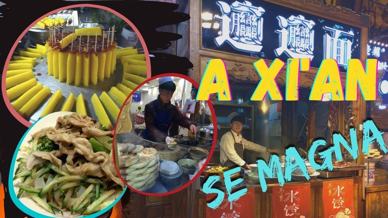 Viaggio in Cina #79: Cibo cibo cibo! Mercato notturno di Xi'an