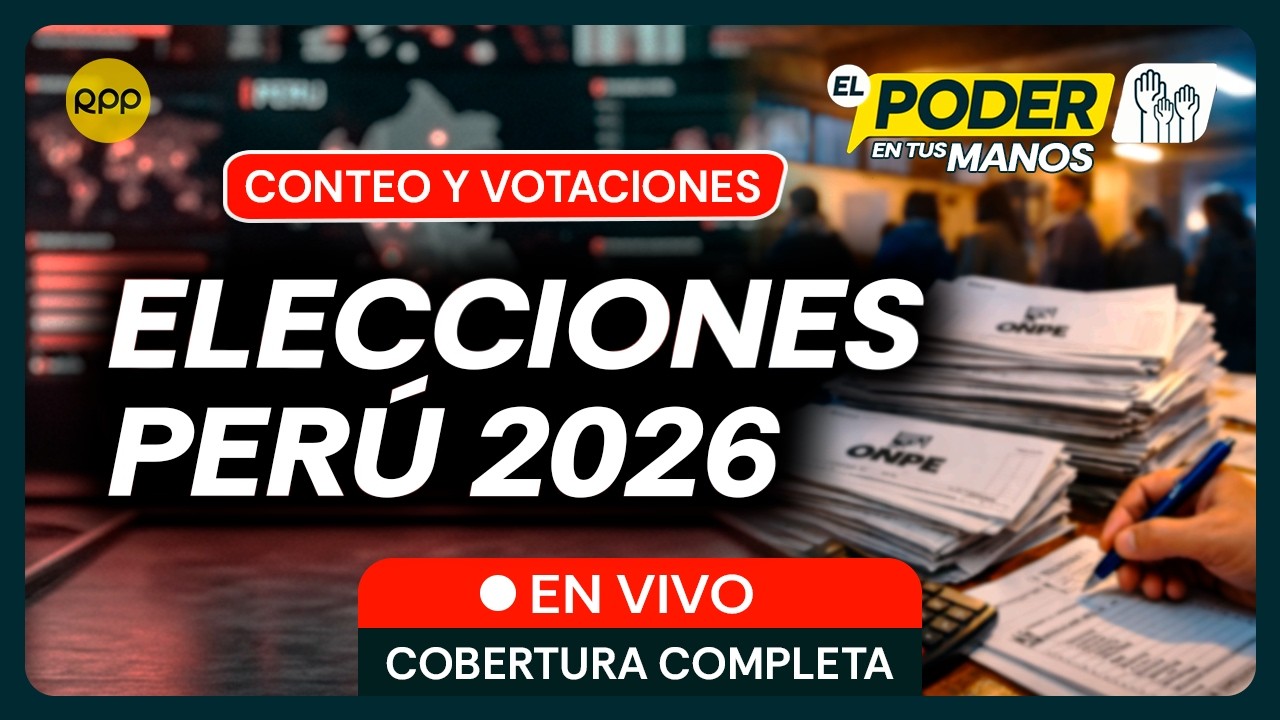 Elecciones 2026 Per&uacute;: ciudadanos asisten este lunes a votar en locales a los que no lleg&oacute; material