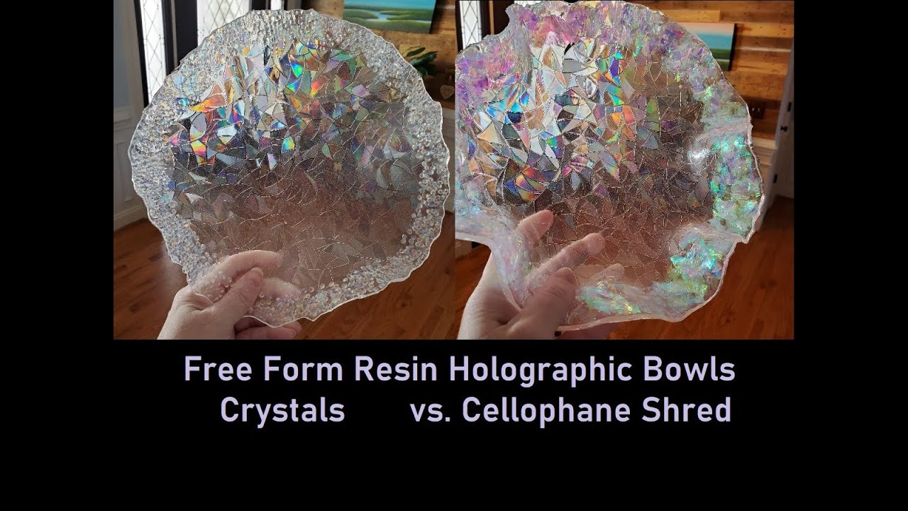 (605) MUST SEE!  Holographic Window Film Using 2 types of edges Free-Form 12/19/20