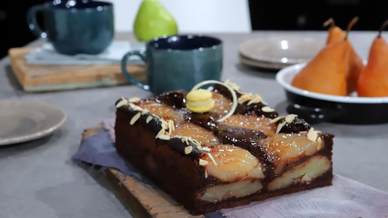 La Pastelería de Mauricio Asta – Pastel de Peras y Chocolate