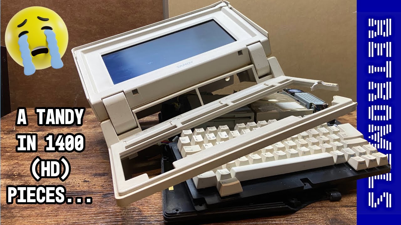 WORST Damage Yet! Mourning a Tandy 1400 HD
