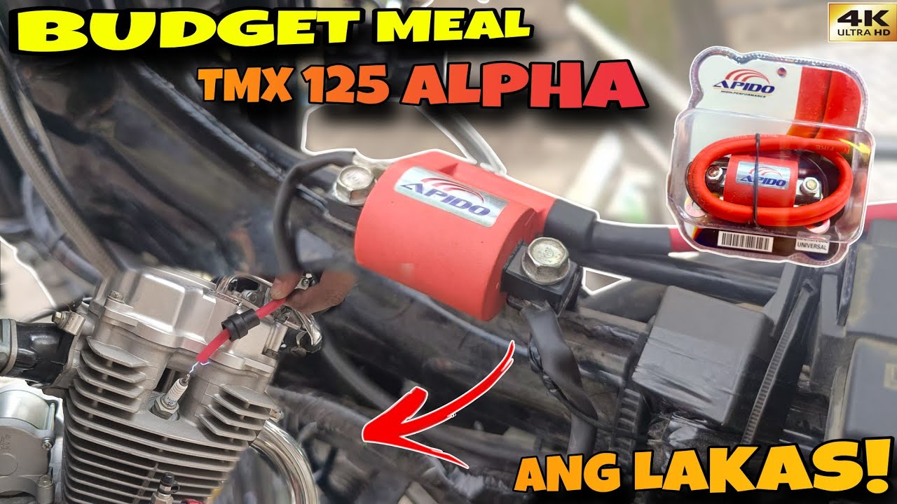 INSTALLING APIDO IGNITION COIL w/ HIGH PERFORMANCE to HONDA TMX 125 ALPHA - UNIVERSAL CARB TYPE