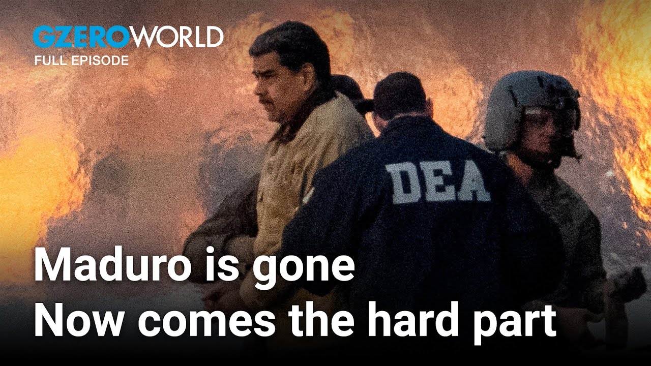 Venezuela's Maduro is gone. Now what? | GZERO World with Ian Bremmer