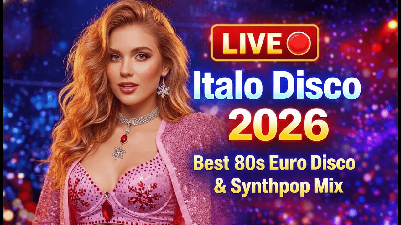 LIVE 🔴 Italo Disco 2026 | Best 80s Euro Disco & Synthpop Mix | Retro Dance Party Nonstop