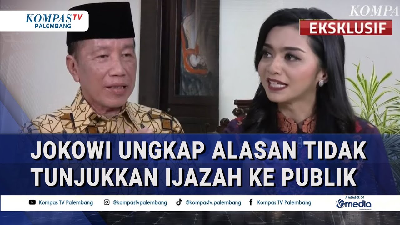 EKSKLUSIF! Jokowi Blak-Blakan soal Tudingan Ijazah Palsu: Ada Operasi Politik & Tokoh Besar