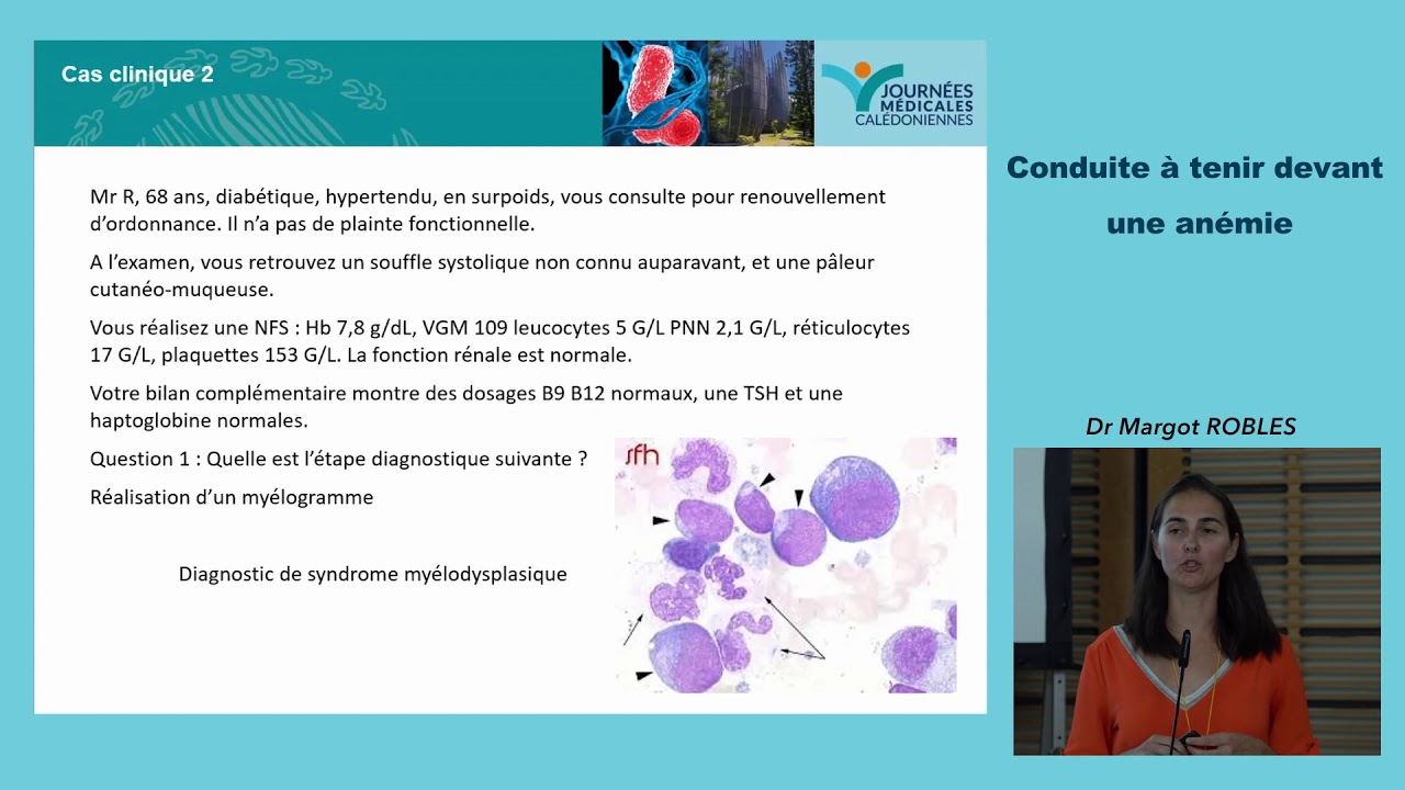 Conduite à tenir devant une anémie