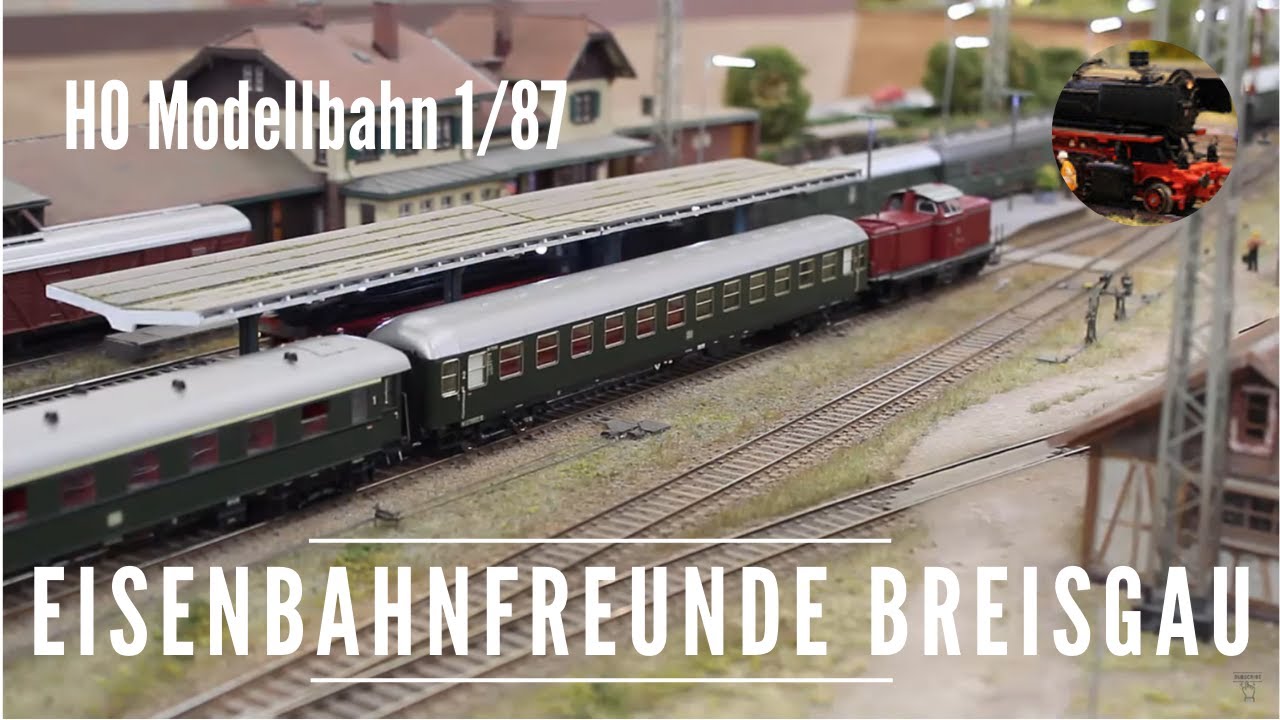 Модель H0 железной дороги Eisenbahnfreunde Breisgau-однопутная вет...