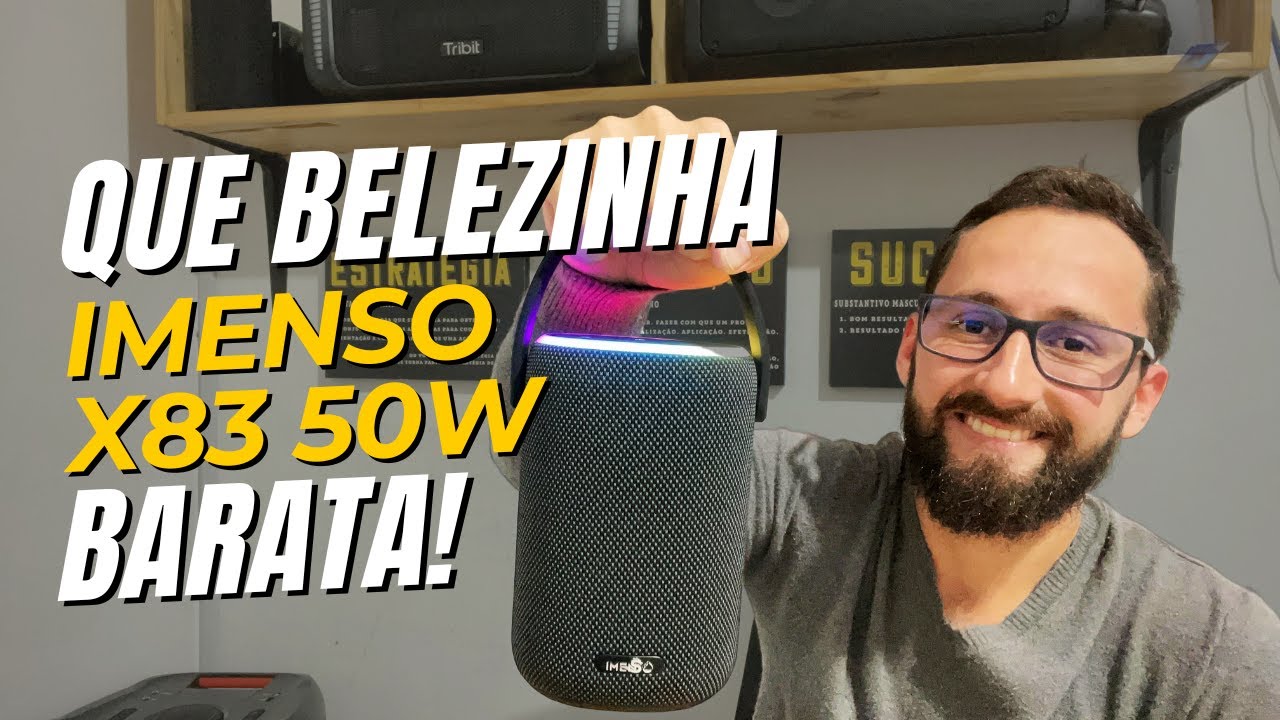 Imenso x83 Caixa de Som Com Grave e Uma Caixa de Som Boa e Barata