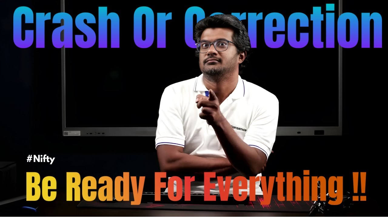 Crash Or Correction || Be Ready ||#nifty#trading #sensex