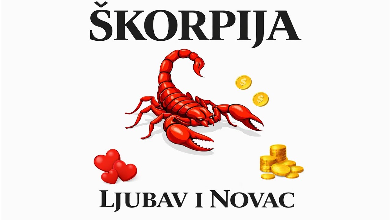 ŠKORPIJA 🦞 LJUBAV I NOVAC 🦞 Sudbina ima divne planove za vas! ♥️ Bravo Škorpije! 🥰🍀🎁