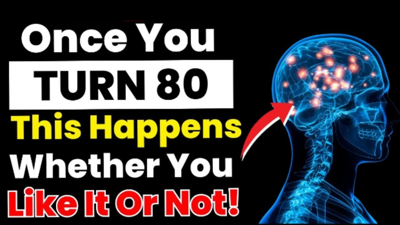 5 Surprising Changes After 80 You MUST Know! Motivation Speech Senior Health Tips