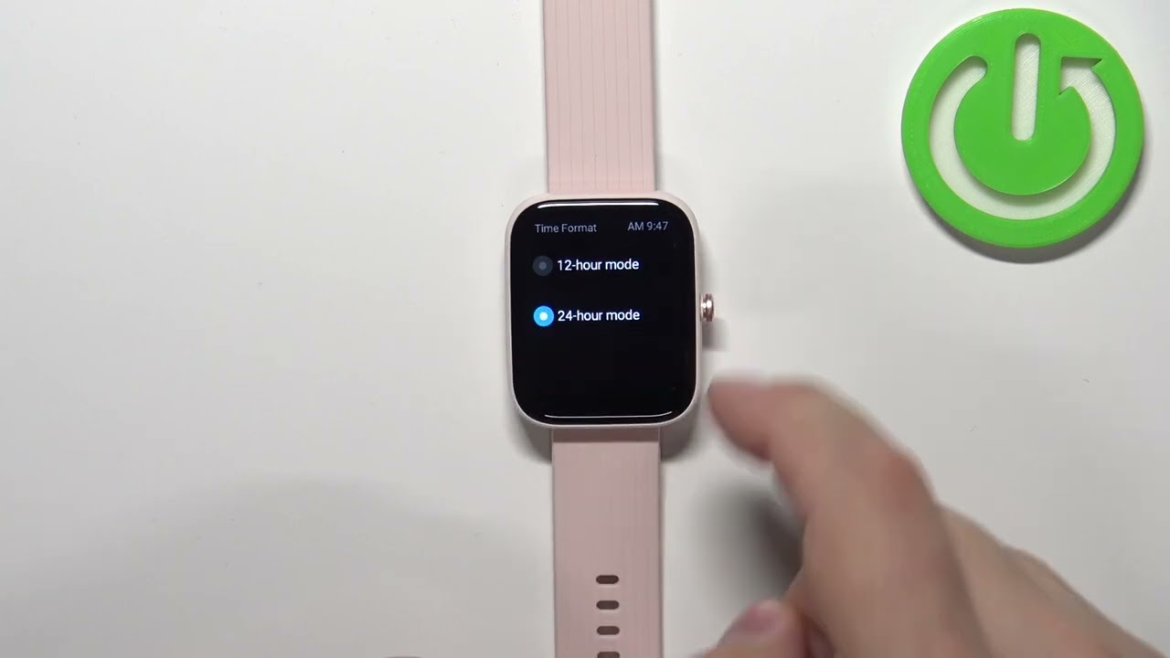 Amazfit Bip 3 Pro - How To Change Time & Date Format