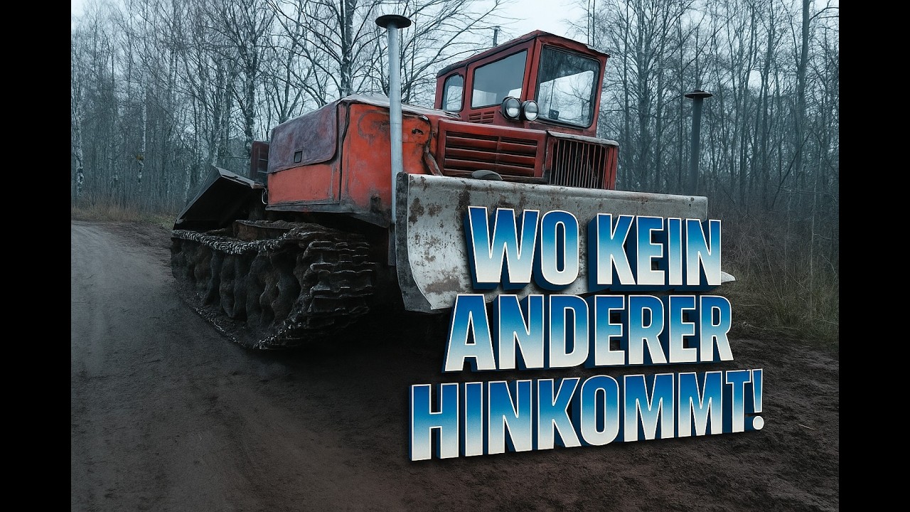 TDT-55 Rücketraktor – Sowjetischer Waldvernichter | Traktoren & Spezialtechnik