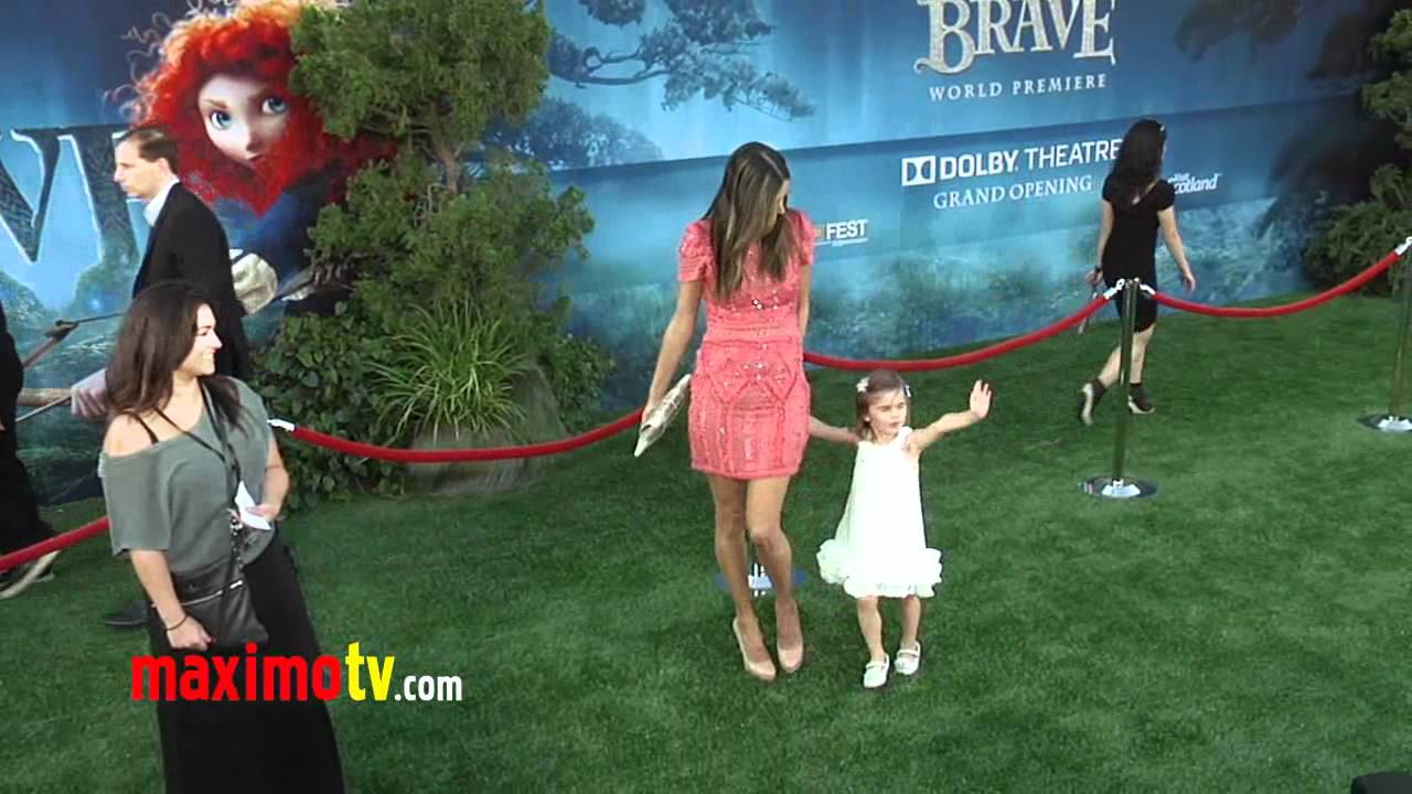 Alessandra Ambrosio at BRAVE Premiere ARRIVALS - Maximo TV Red Carpet Video