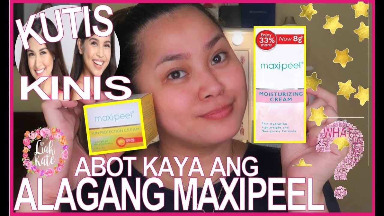 ALAGANG MAXIPEEL SUNSCREEN AND MOISTURIZER iTRY natin!