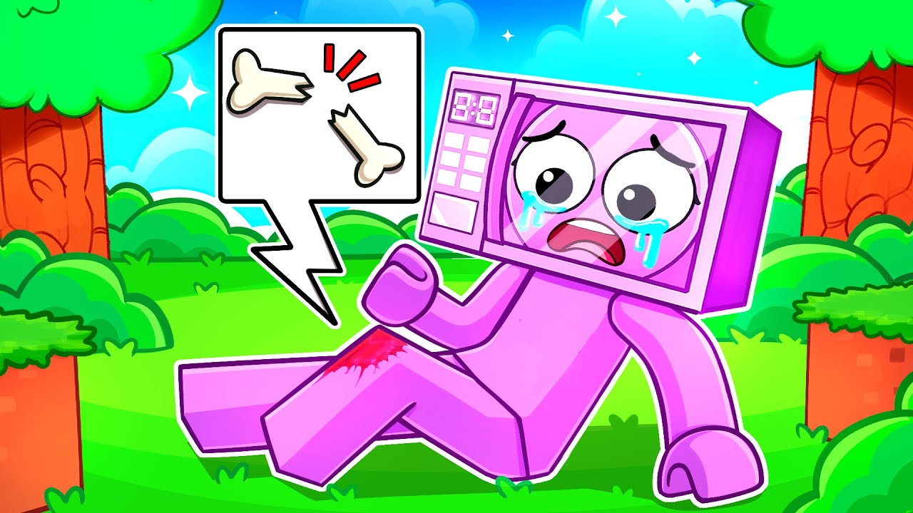 Lily BROKE Her LEG in Roblox!