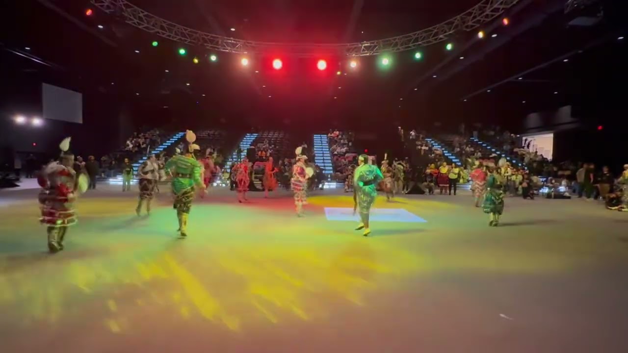 Jr  women’s jingle SNL group 2 @ Indio powwow Leilani O'Daye... ENJOY the MOMENT! Pump up the JUICE!