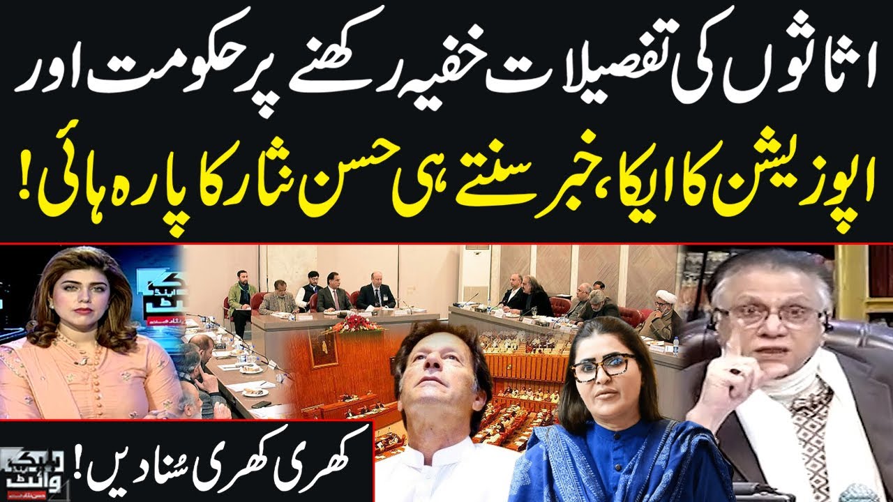 MPs’ Secret Assets Decision | Govt And Opposition on Same Page | Hassan Nisar Analysis