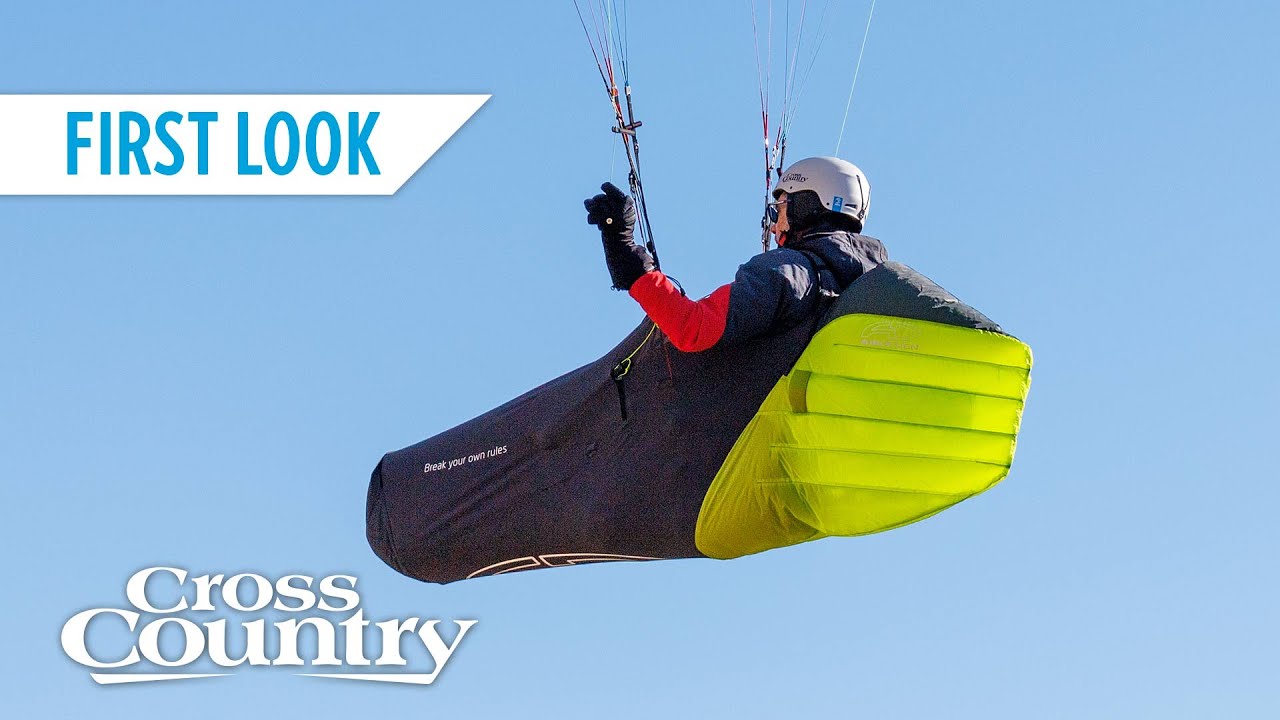 First Look: AirDesign Sock lightweight pod-style paragliding harness
