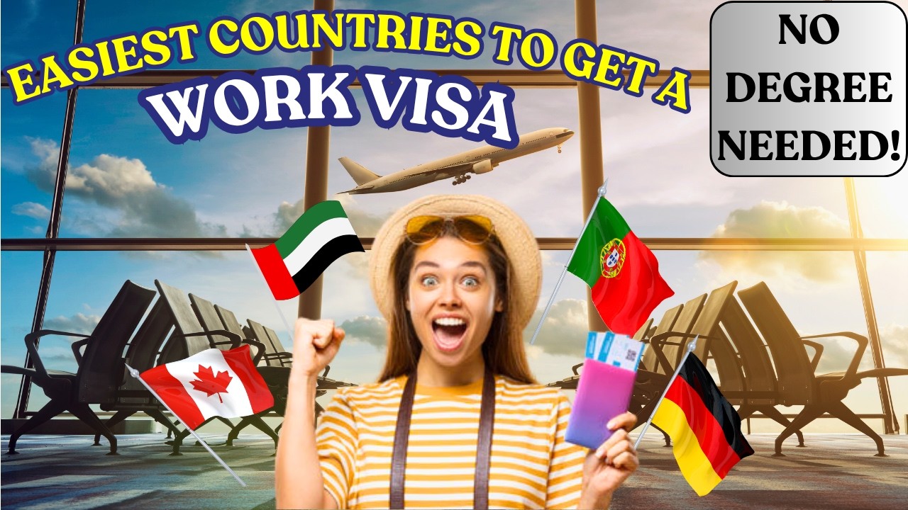 Work Abroad Without Degree 😱 Top Work Visa Countries 2026