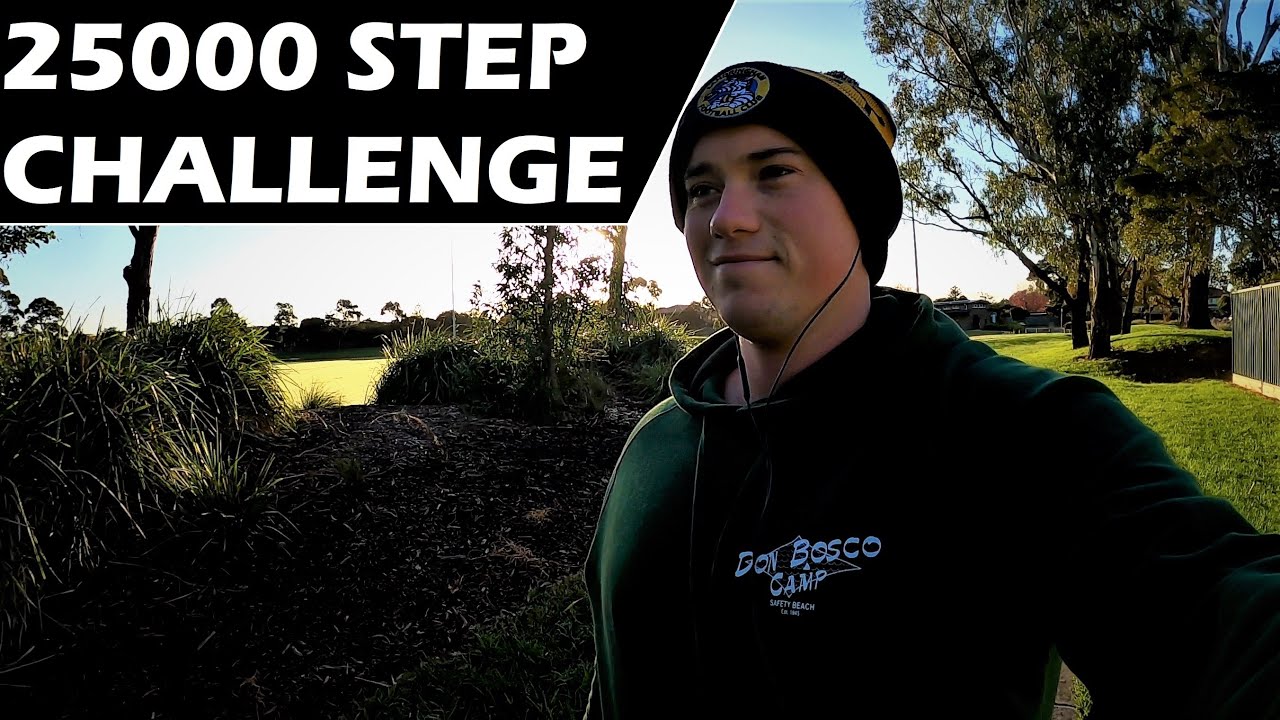 25,000 STEP CHALLENGE! WEIGHT LOSS RESULTS!