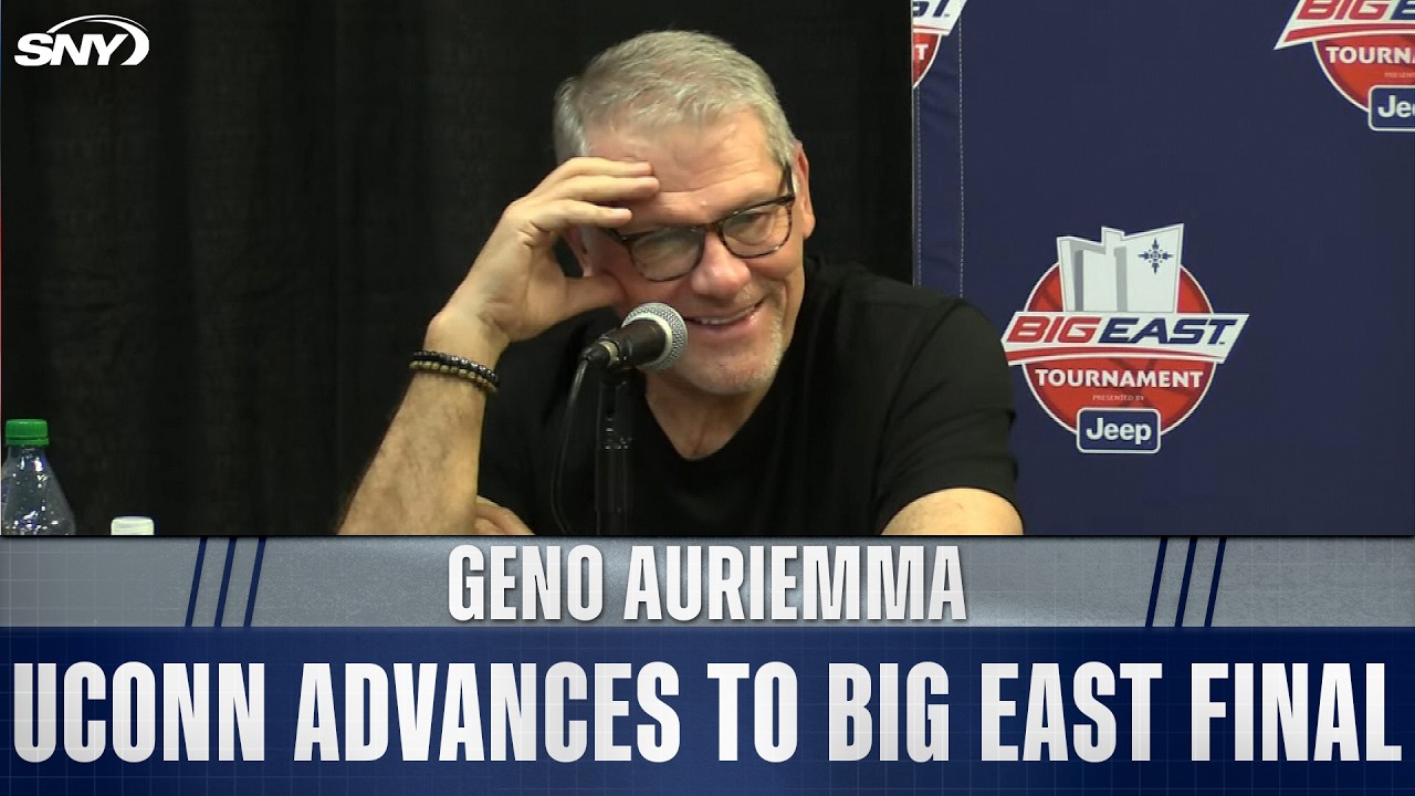 Geno Auriemma on another win as UConn advances to Big East tournament finals